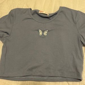 cropped tee